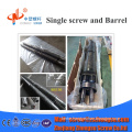 Plastic extruder conical twin screw and barrel for PVC pipe/profile